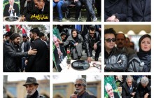 عکس/ هنرمندان در سالگرد درگذشت علی معلم