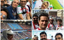 عکس/ هنرمندان ایرانی حاضر در جام جهانی روسیه
